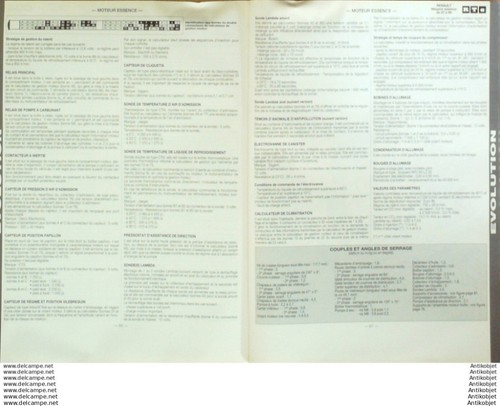 Revue Technique Automobile Peugeot 307 Renault Megane  #639 - Picture 4 of 4