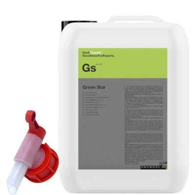 Koch Chemie Green Star Gs Univeralsreiniger 5 Liter + DFT Auslaufhahn