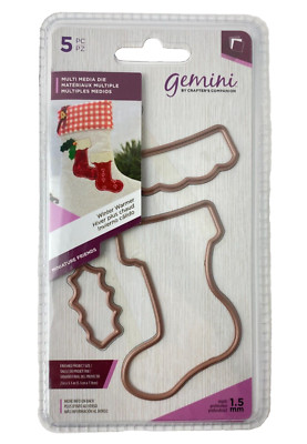 Gemini - WINTER WARMER - Multi Media Die - Crafters Companion