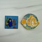 2 X Disney Finding Nemo Marlin Limited Edition Le 250 Collector Edition Pin Rare