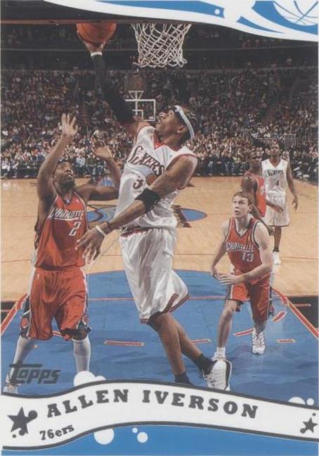 2005-06 Topps - Allen Iverson #33 - 1 of 2