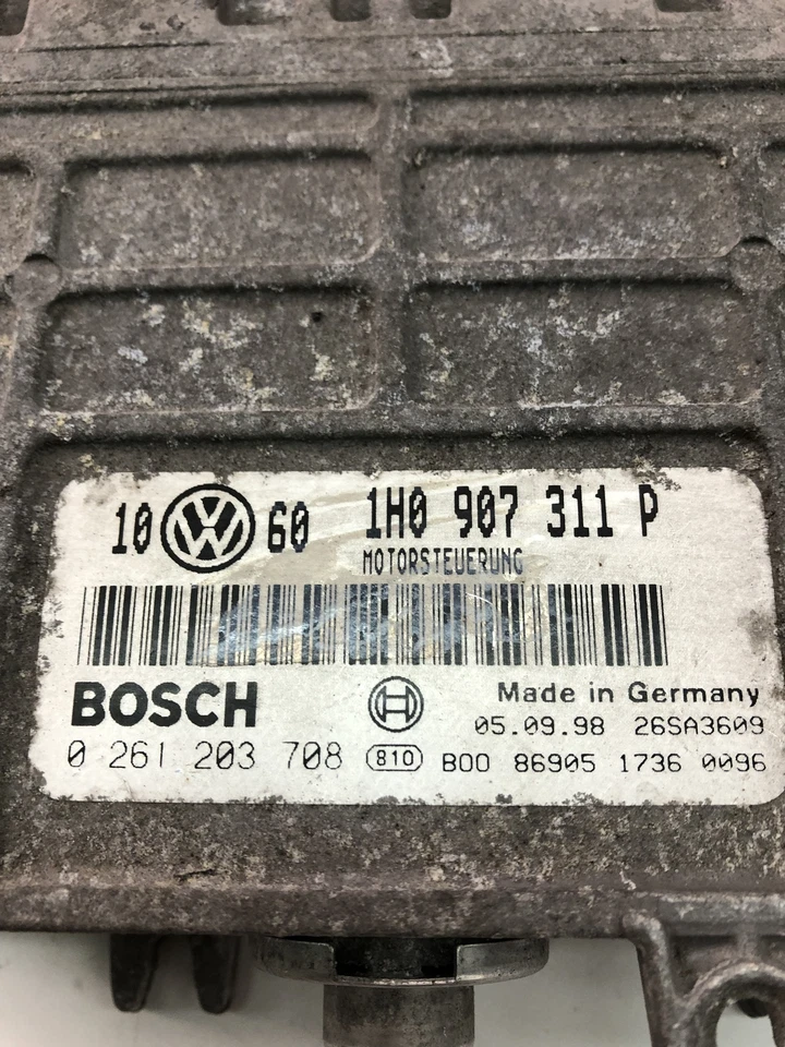 VW GOLF III 1H1 Control Unit 1H0907311P 1996 20680067 - Immagine 4 di 4