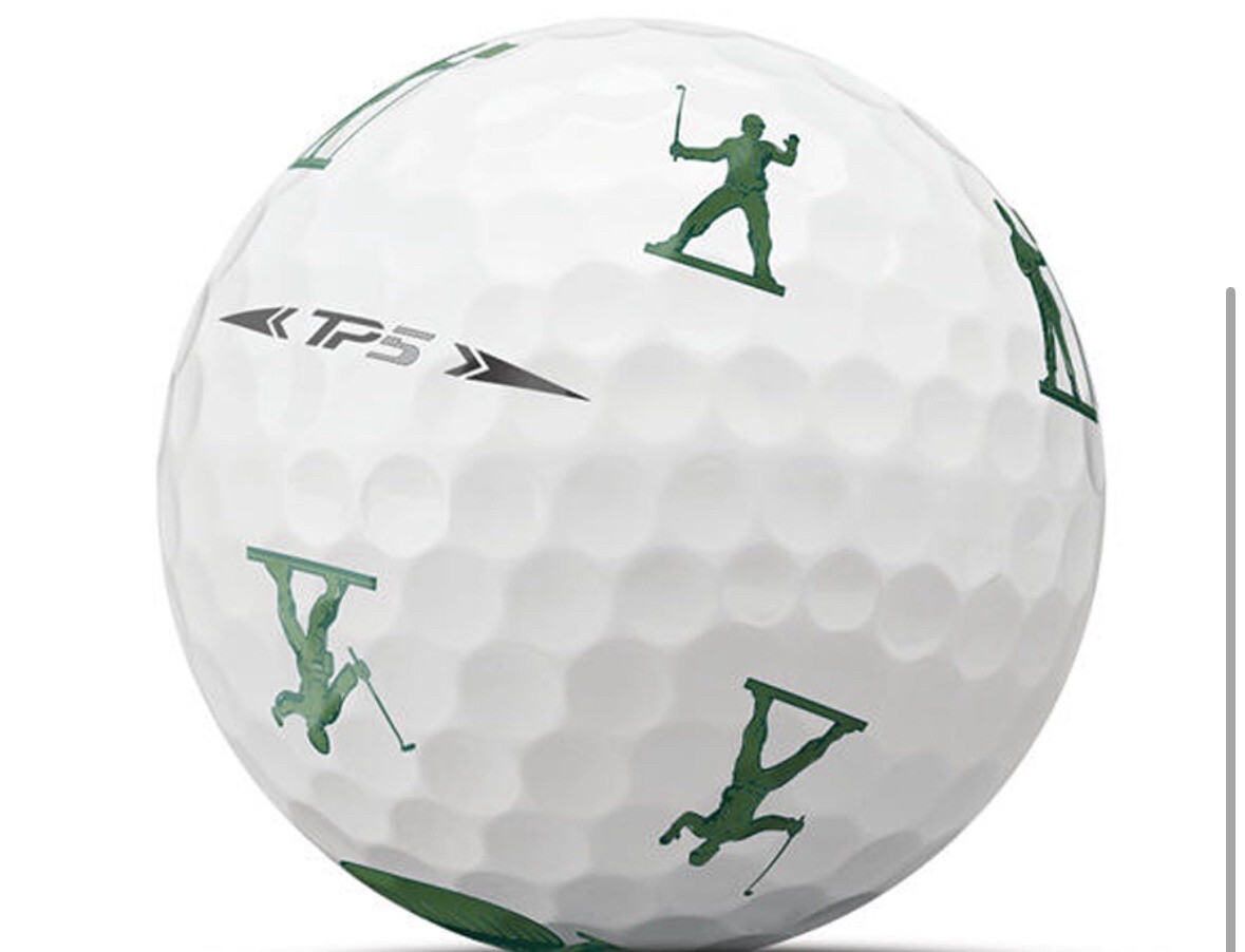Taylormade TP5 Pix Toy Soldier Golfer One Sleeve 3 Golf Balls eBay