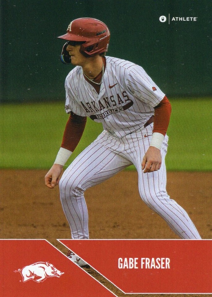 ONIT Athlete 2025 Arkansas Razorbacks Baseball Team Trading Cards - You ...