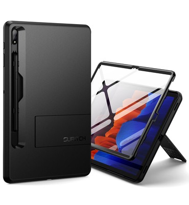 Suritch für Samsung Galaxy Tab S7 FE /S8 Plus /S7 Plus Hülle Heavy Duty Robuste