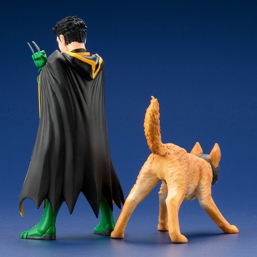 ESTATUA DE BATMAN ROBIN & BAT-HOUND ARTFX+ (DC COMICS) - Imagen 3 de 3