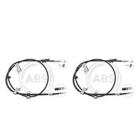 A.B.S. Bremsseilen Handbremsseil Set Links Rechts FüR Honda Civic IX FB FG FK