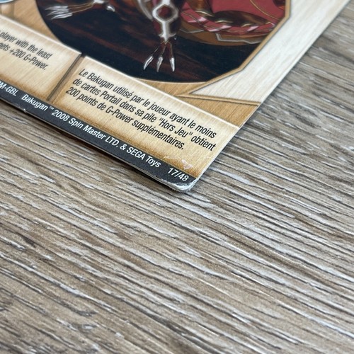 Bakugan Battle Brawlers Catch-Up 17/48 BA149 (caratteristiche Pyrus Ultimate Dragonoid) - Foto 8 di 11