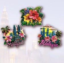 Petronas Twin Towers, Kuala Lumpur Tourist Souvenir 3D Resin Fridge Magnet GIFT