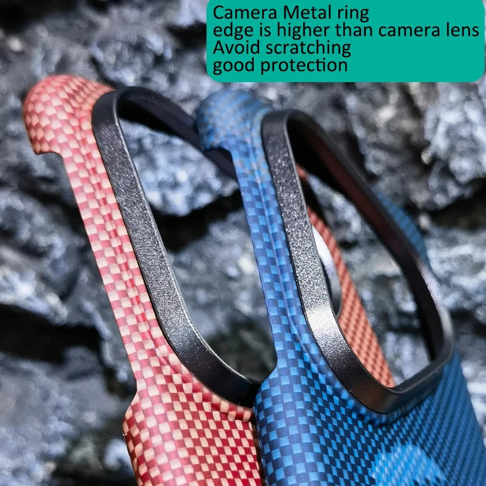 Funda Magsafe de Fibra de Carbono Original Huawei Pura 80 Pro Ultra Sun Moon Cubierta Delgada Foto 4 de 4