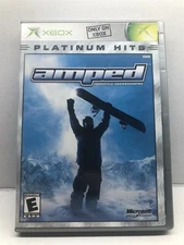 Amped Freestyle Snowboarding (Xbox 2001) Complete w/ Manual Tested - Free Ship