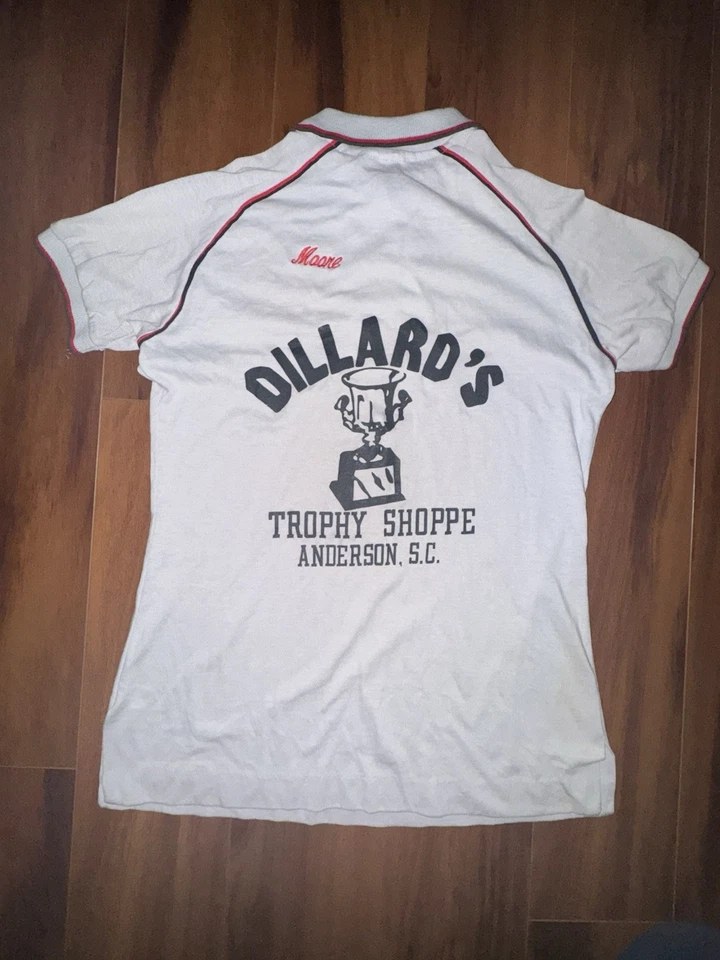 Lote de 6 Camisas de Bowling King Louie De Colección SC Negocios Locales Dillard’s Ruth Moore Foto 3 de 4