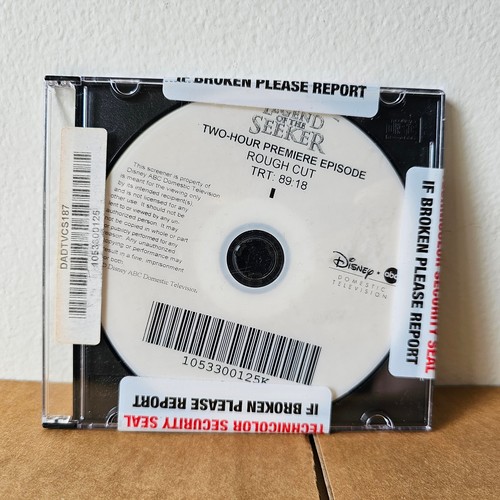 Legend of The Seeker SEALED Rare Promo Screener DVD Premiere Episode rough cut - Imagen 2 de 2