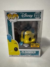Funko Pop! Vinilo: Disney Flounder (Colección Diamond) Hot Topic (Exclusivo) #237