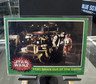 Topps Star Wars 1977 Movie Facts Han Bows Out of the Battle 
