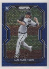 2021 Panini Prizm Blue Donut Circle Prizm 98/199 Ian Anderson #82 5ya