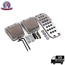 3pcs Car Non-slip Pedals For Honda Accord S2000 Civic Del Sol Rsx Nsx Mugen Jdm 3pcs Car Non-slip Pedals For Honda Accord S2000 Civic Del Sol Rsx Nsx Mugen Jdm