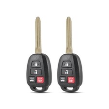 G chip 2PCS Remote Key Fob Replacement for 2012 2013 2014 Camry Keyles...