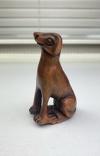 Vintage Japanese Netsuke - Boxwood - Dog