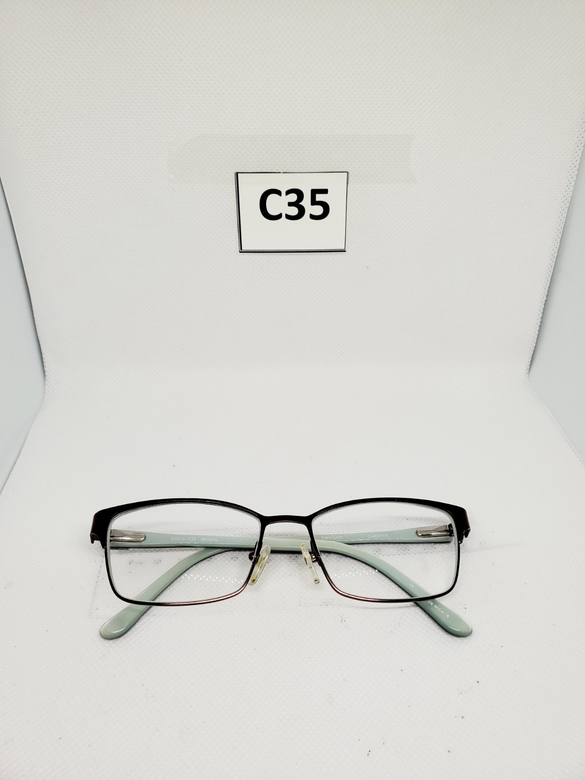 Karen Kane Gardenia Eyeglass Frames brown 51-16-135