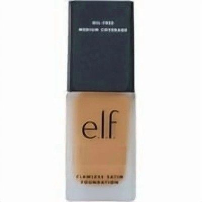 e.l.f. Flawless Satin Foundation, Caramel, 0.68 fl oz