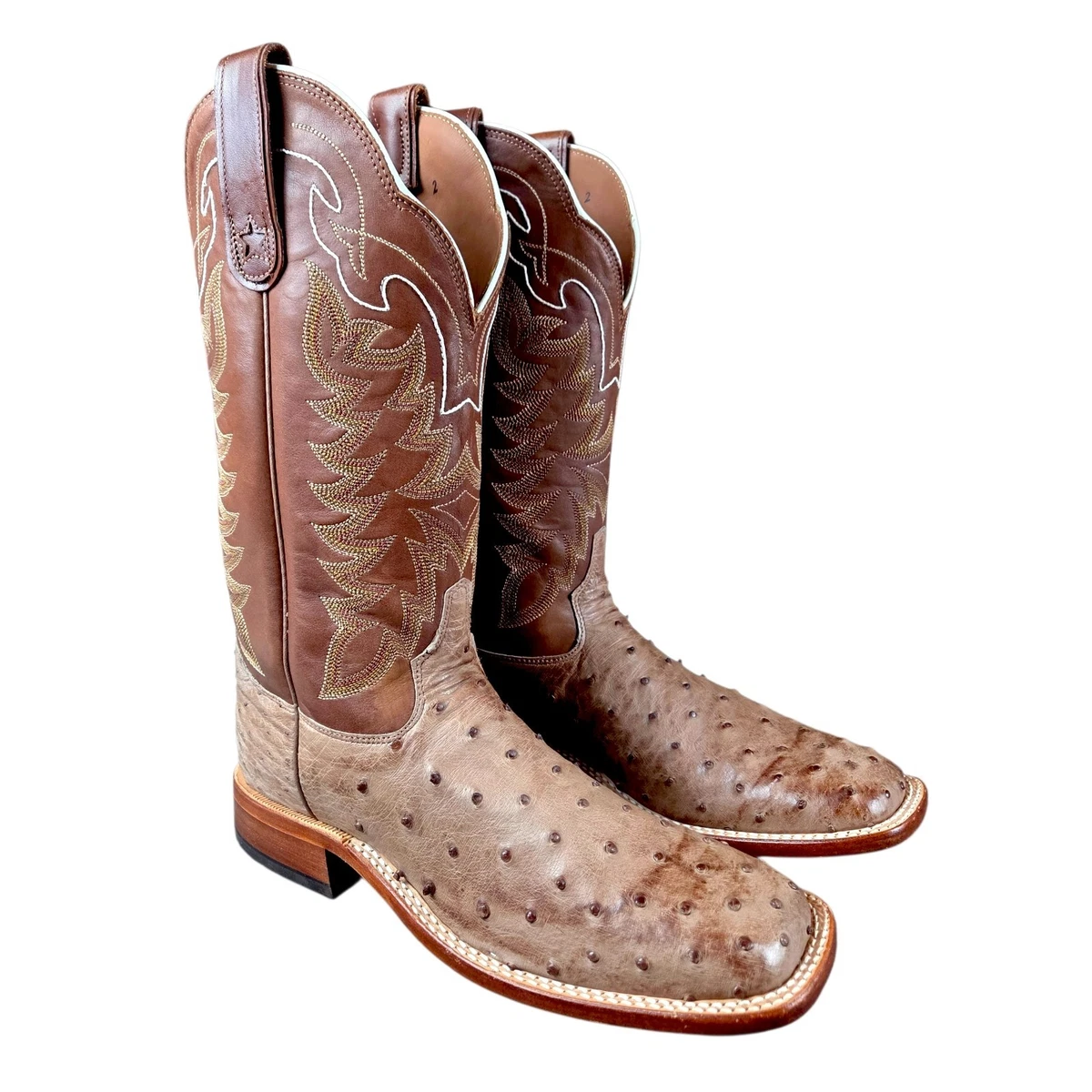 Tony Lama Boots Mens US 9.5D Brown Stockman CT2032 Cowboy Western Leather Tony Lama men 10 Stockman cowboy boots | Mercari main image 2