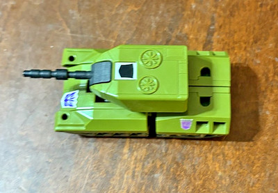 Vintage Transformers 1984 G1 Brawl Hasbro Takara Minibot Tank Action Figure