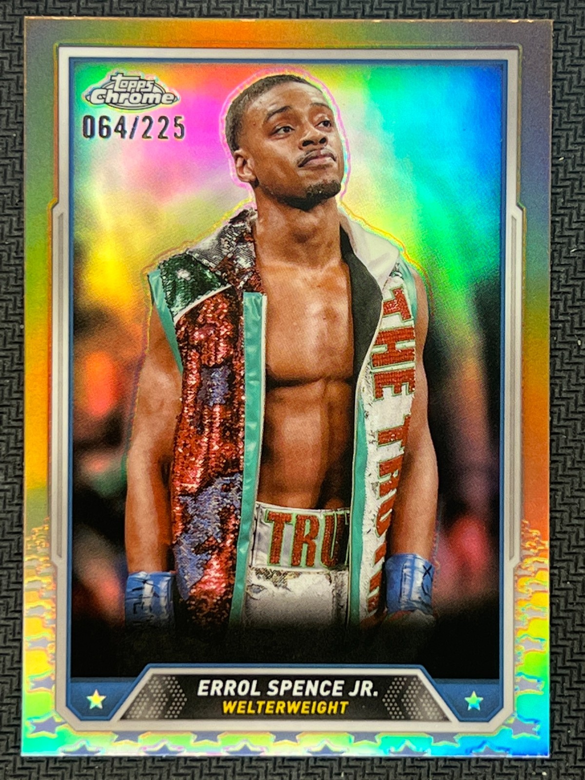 2024 Topps Chrome Boxing Bronze #38 Errol Spence Jr. 64/225