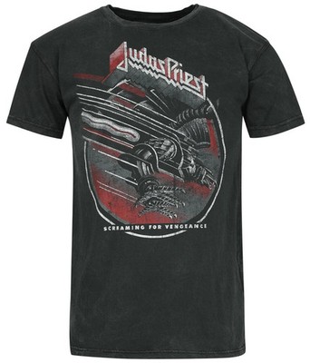 Judas Priest T-Shirt Herren SCF anthrazit Band-Merch, Bands