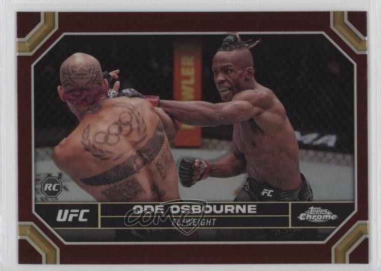 2024 Topps Chrome UFC Magenta Refractor Ode Osbourne #133 Rookie RC 14mf