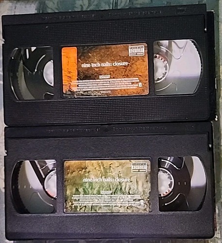 Nine Inch Nails: Closure 1997 Music Video and Documentary Collection VHS 2-Tapes - Picture 2 of 7