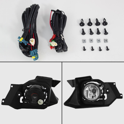 For 2012-2014 Honda CRV CR-V Bumper Fog Lights Driving Lamps + Switch Left+Right - Picture 5 of 6