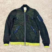 USED RARE SACAI 1 WOOL MA-1 JACKET BLOUSON GOOD