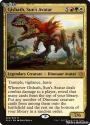 Gishath, Sun's Avatar Ixalan 222/279 Mythic Rare