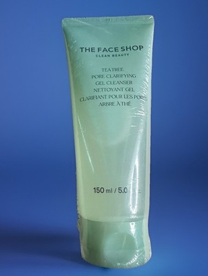 The Face Shop Tea Tree Pore Clarifying Gel Cleanser 150 Ml 5.0 Fl Oz New Sealed