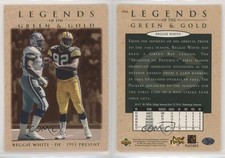 1996 Collector's Choice Green Bay Packers Legends of the & Gold Reggie White HOF