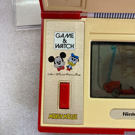 Nintendo Game & Watch Mickey & Donald DM-53 1982 Made in Japan Tested