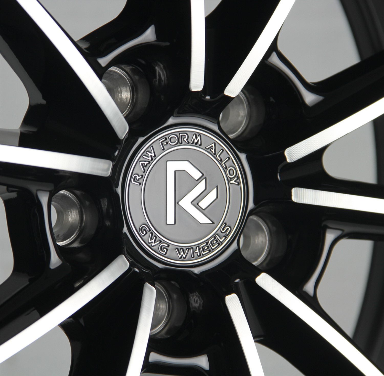 GWG RF7 19 inch Black Rim fits AUDI R8 2008 - 2018
