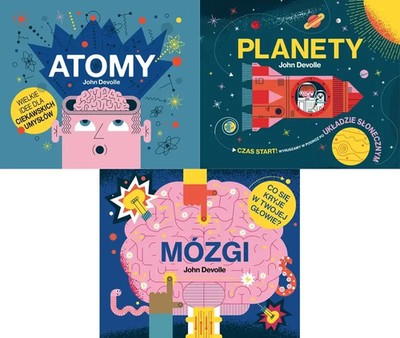 9788383357799 Pakiet Atomy / Planety / Mózgi Zysk i S-ka