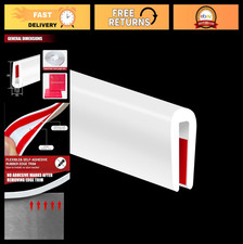 Flexible Baby Proof Rubber Edge Trim - 20ft Self-Adhesive U Channel Protector fo