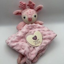 NWT Parent  s Choice Walmart Pink Minky Dot Reindeer Deer Lovey