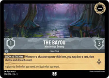 The Bayou - Mysterious Swamp 204/204 COLD FOIL Into the Inklands Lorcana