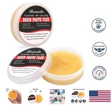 2 Jar Non-Corrosive Rosin Solder Flux Paste for Lead-Free Electronics - 70g
