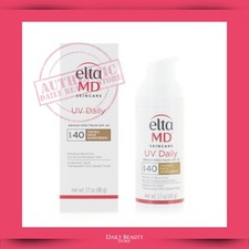Elta MD UV Daily Broad Spectrum SPF 40 TINTED Sunscreen 48g 1.7oz EXP 05/2027 NE