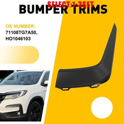 Front LH Upper Bumper Cover Trim Molding Fit 19-22 Honda Pilot 71108TG7A50 1-3X