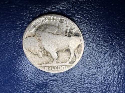 Buffalo Nickel Lamination Error - Picture 3 of 8