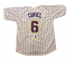 Derek Curiel Signed Jersey LSU Tigers Baseball Autographed Auto Champs 
