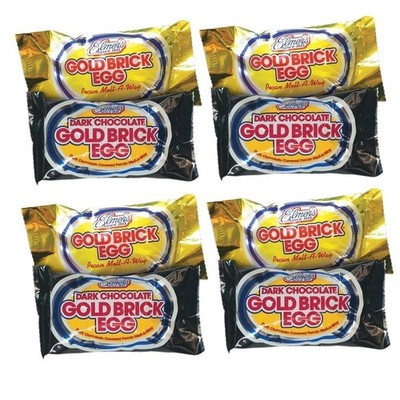 Magical Memories Elmer Gold Brick Eggs   Milk & Dark Choco