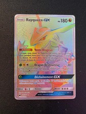 Rayquaza GX 177/168 Rainbow Rare Celestial Storm Pokemon Lightly Played