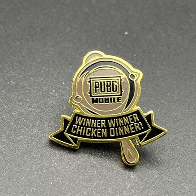 PUBG Mobile Winner Winner Chicken Dinner Loot Crate Lapel Hat Pin